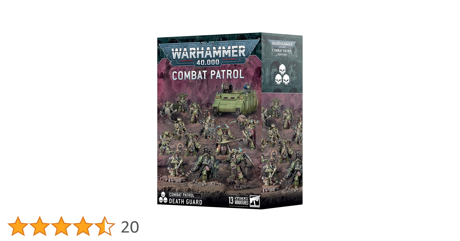 Warhammer コンバットパトロール　デスガード 2025版　新品未開封 Amazon | ゲームワークショップ ウォーハンマー40,000 コンバット